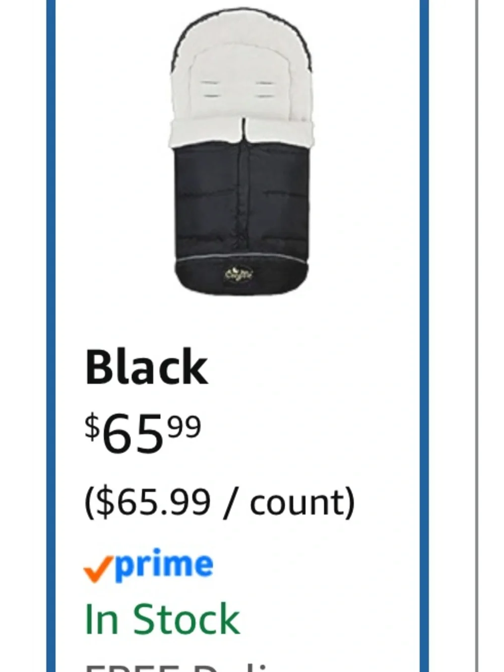 cozyMe black toddler
